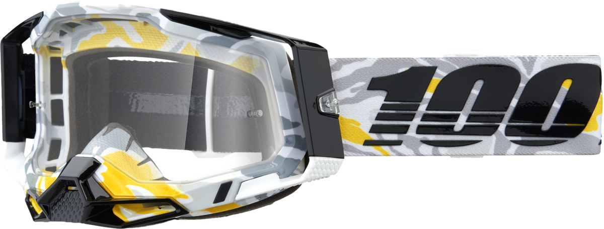 100% Racecraft 2 Goggles CLOSEOUT Korb / Clear Lens