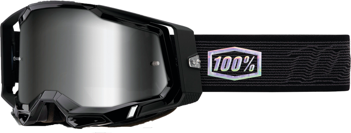 100% Racecraft 2 Goggles Topo / Silver Mirror Lens