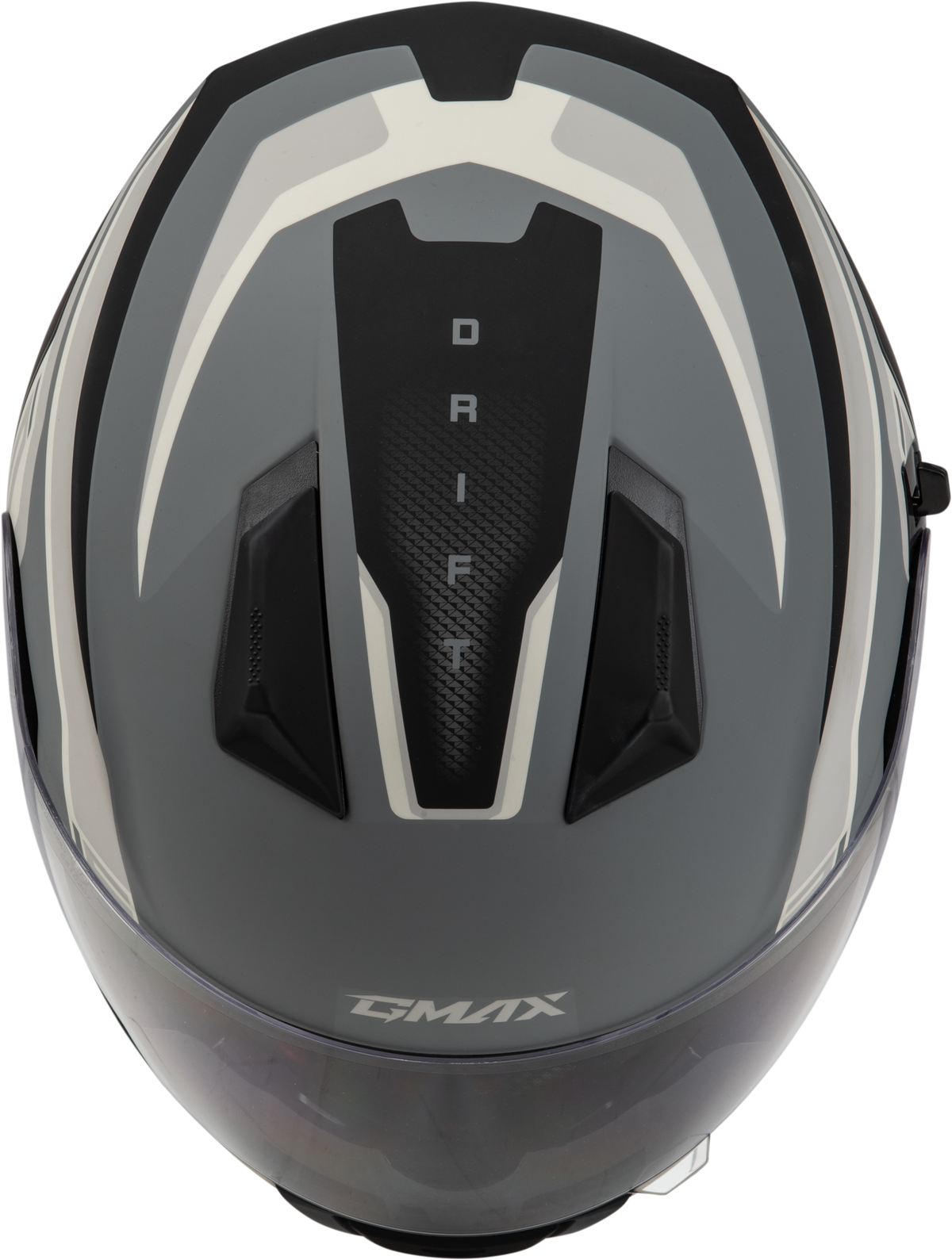 GMAX FF-18 Drift Helmet (2024) Matte Grey/Silver/Black