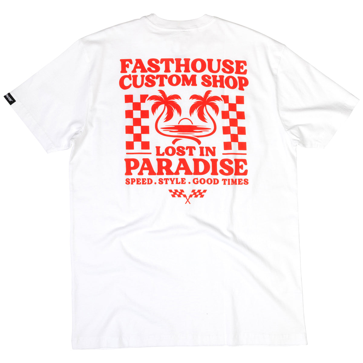Fasthouse Getaway Tee - White