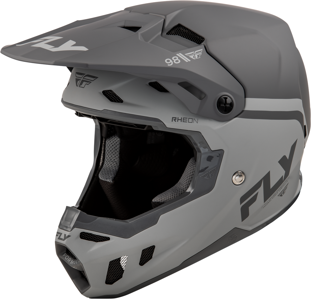 Fly Racing Youth Formula CC Helmet - Black/Grey