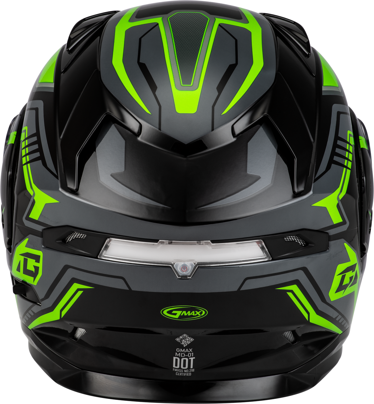 GMAX MD-01S Transistor Electric Helmet Black/Grey/Green