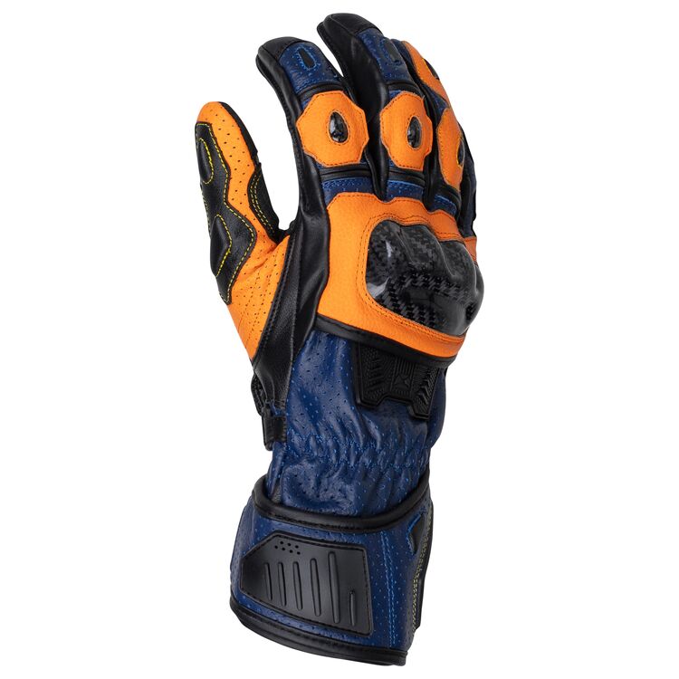 Cortech Apex V1 RR Glove - Orange/Navy