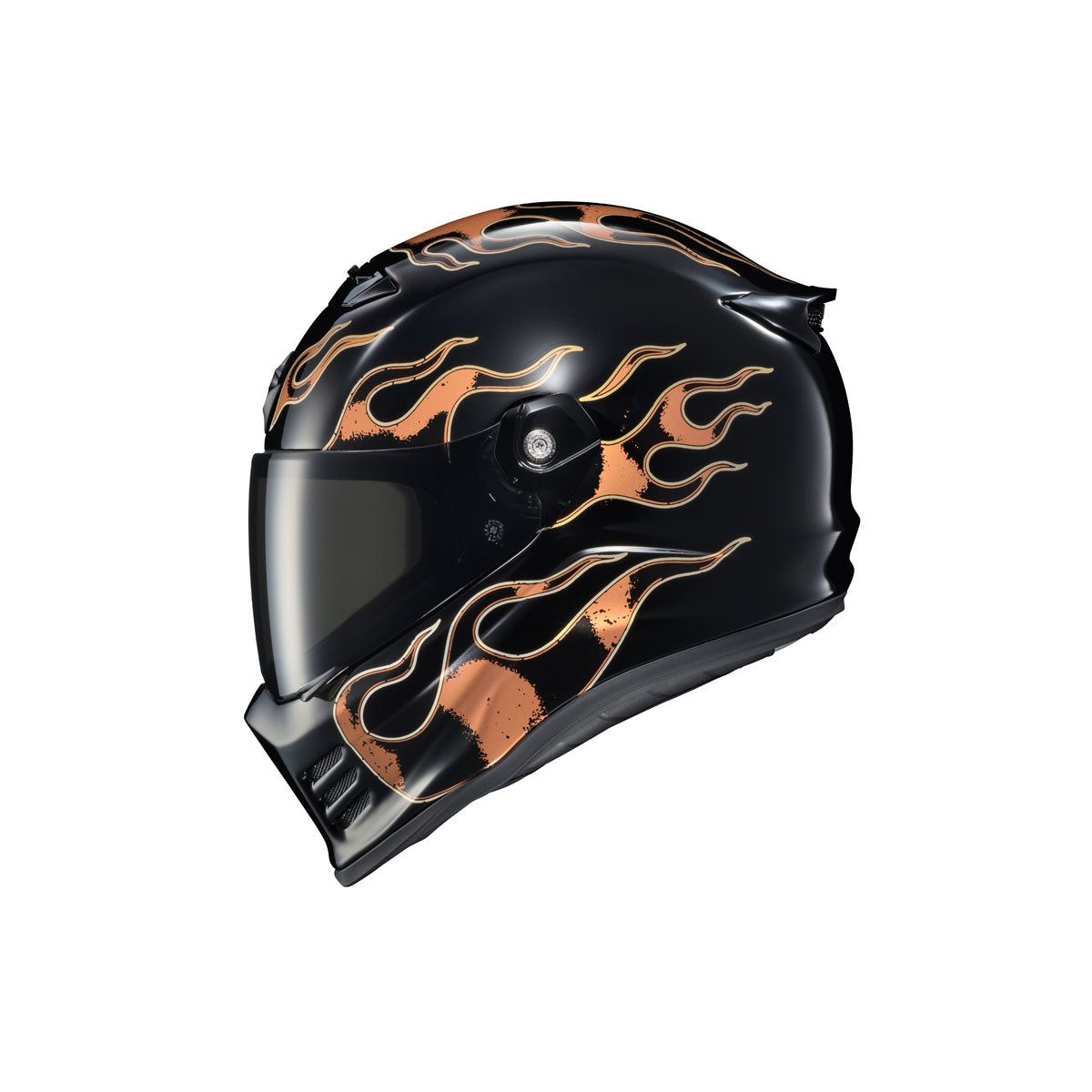 Scorpion EXO Covert Fx Hellfire Helmet - Black/Gold