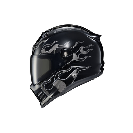 Scorpion EXO Covert Fx Hellfire Helmet - Phantom