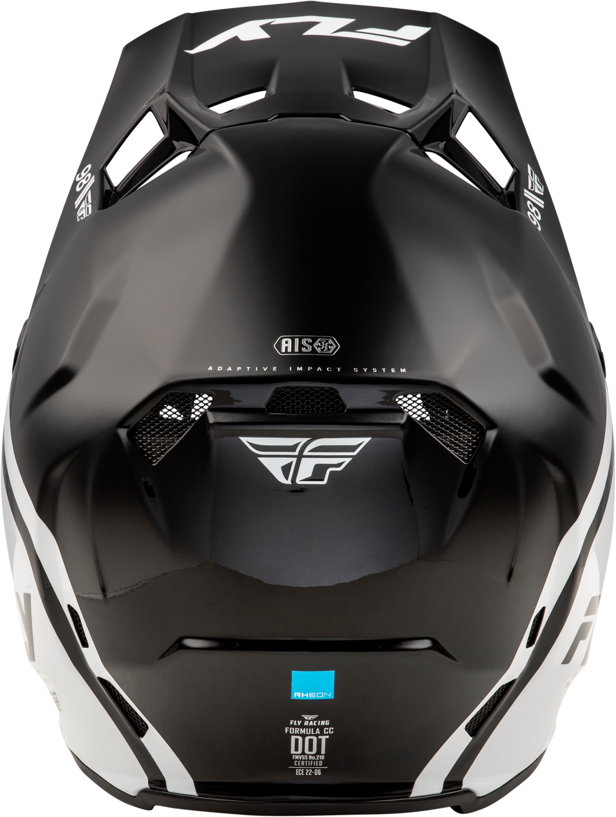 Fly Racing Formula CC Helmet - Black/White