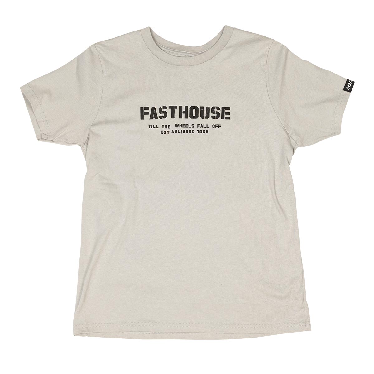 Fasthouse Youth  Torn Tee - Light Gray