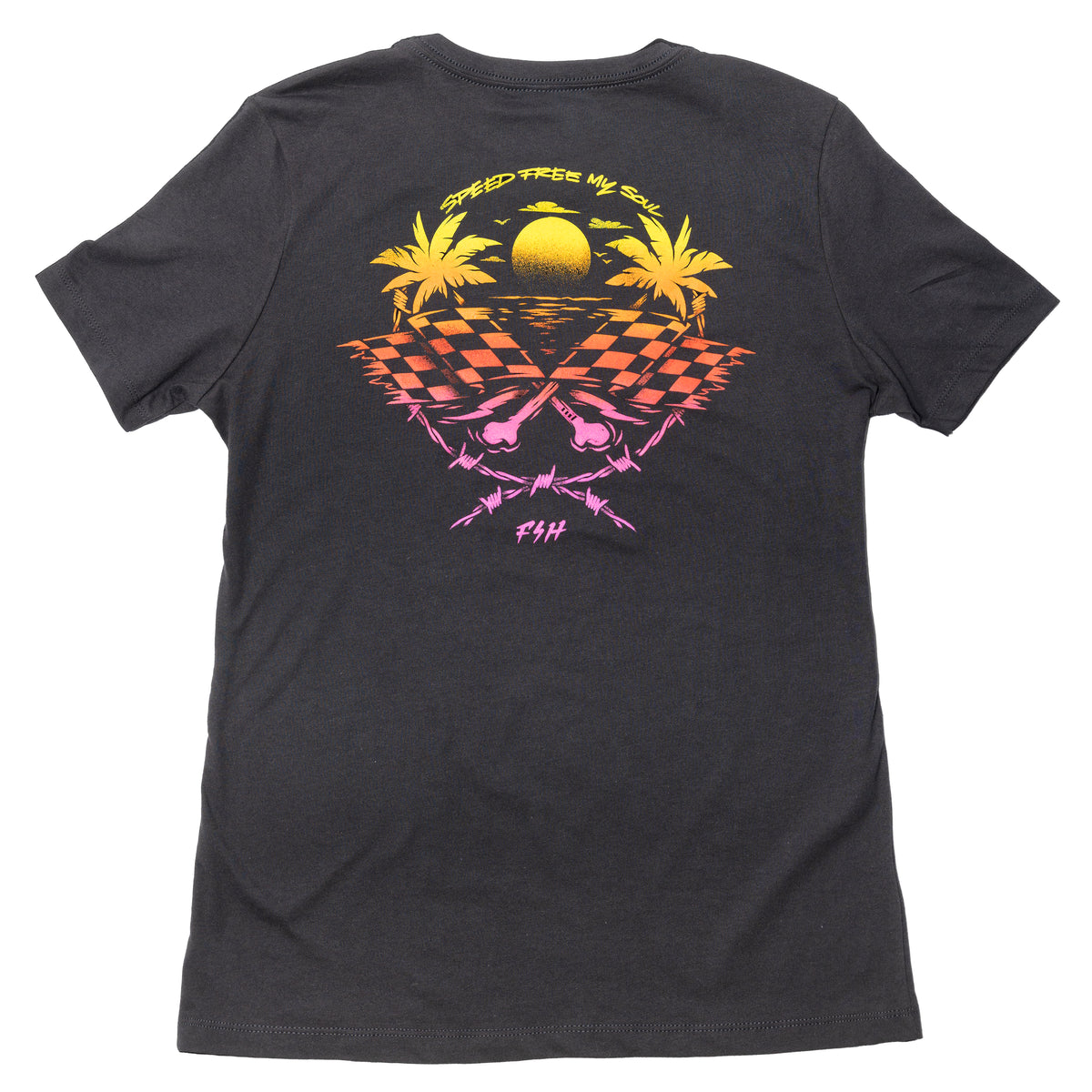 Fasthouse Sun Struck Tee - Black