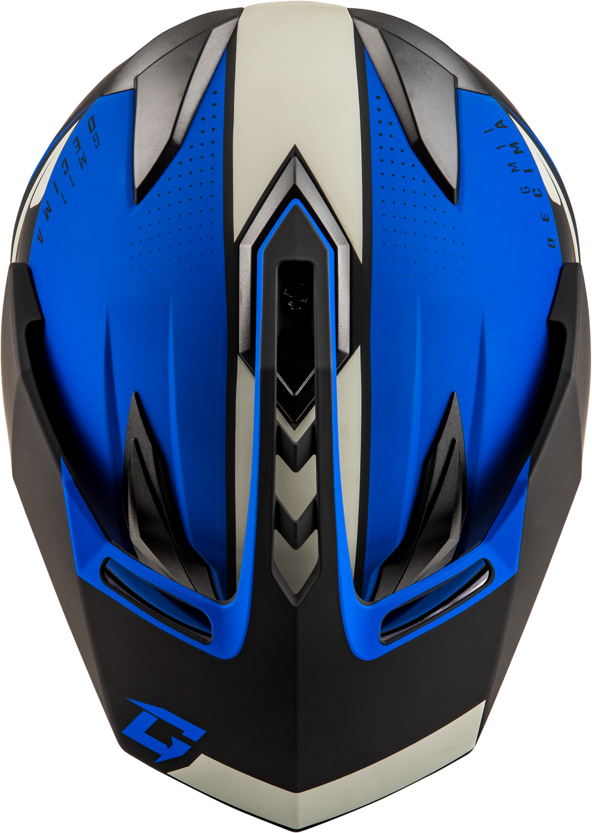 GMAX GM-11 Decima Helmet Matte Black/Blue
