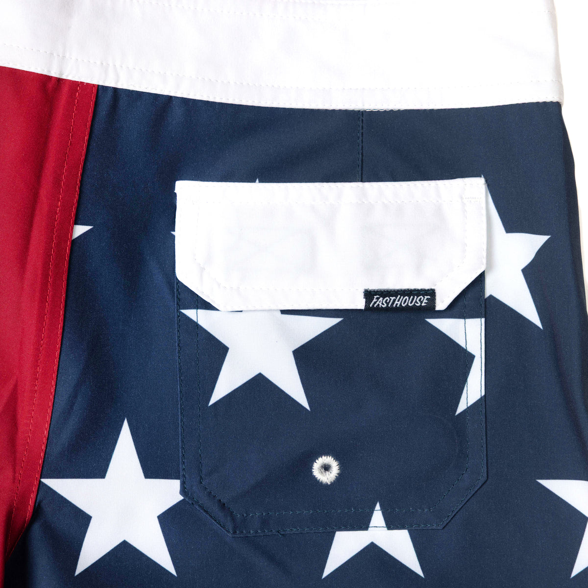 Fasthouse Womens Liberty Boardshort - Navy/Red