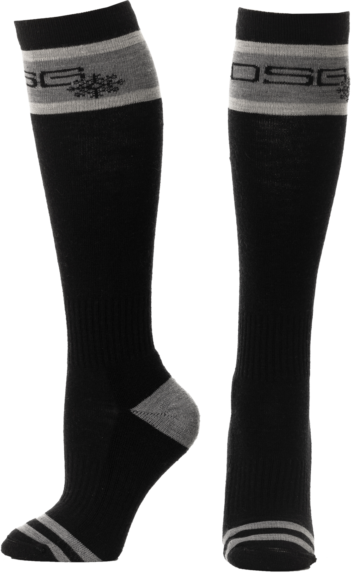 DSG Womens Mid Weight Socks CLOSEOUT - Black