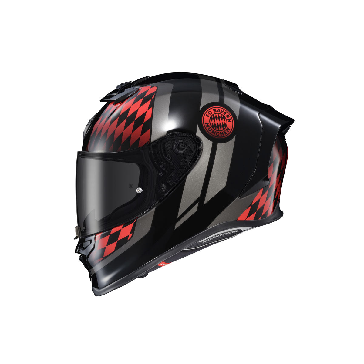 Scorpion EXO R1 Air FC Bayern Munchen Helmet CLOSEOUT - Black