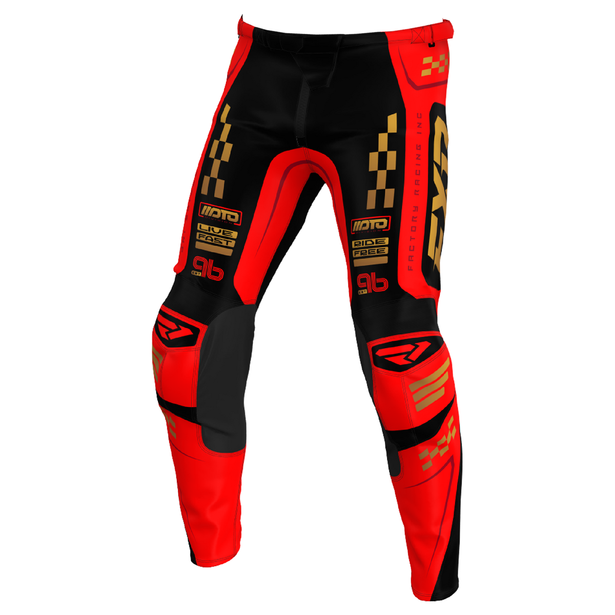 FXR Clutch Pro Gear Set -red-black-gld