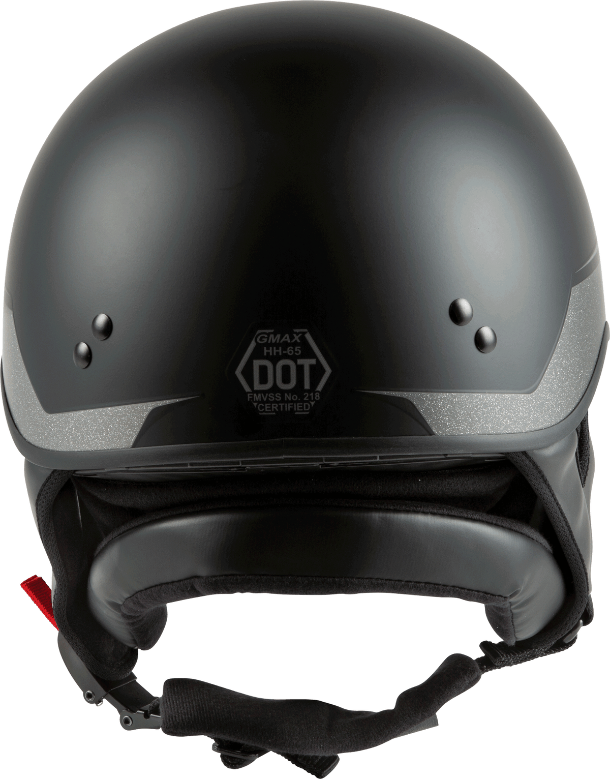 GMAX HH-65 Naked Source Helmet Black/Silver