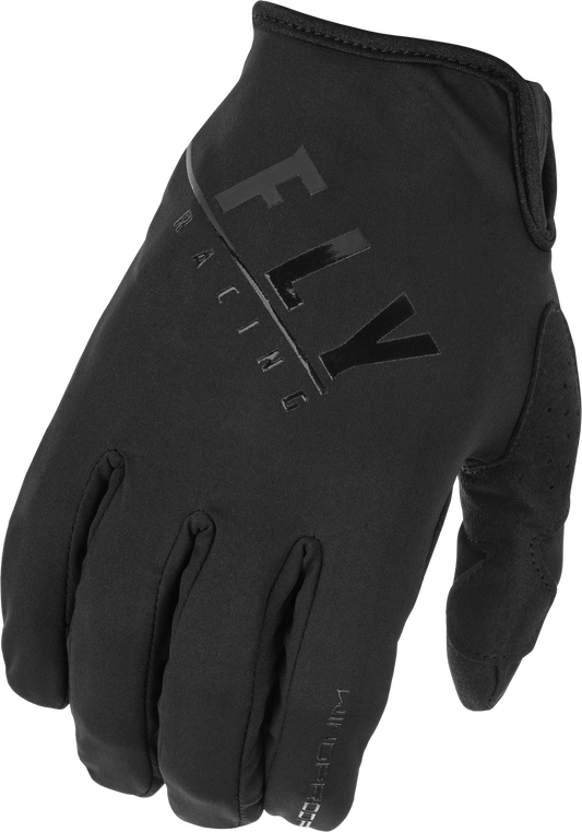 Fly Racing Youth Windproof Lite Gloves - Black