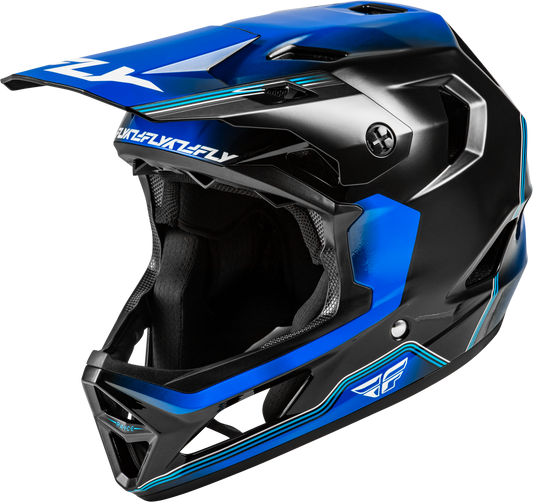 Fly Racing Rayce Repeat Bicycle Helmet - Black/Blue