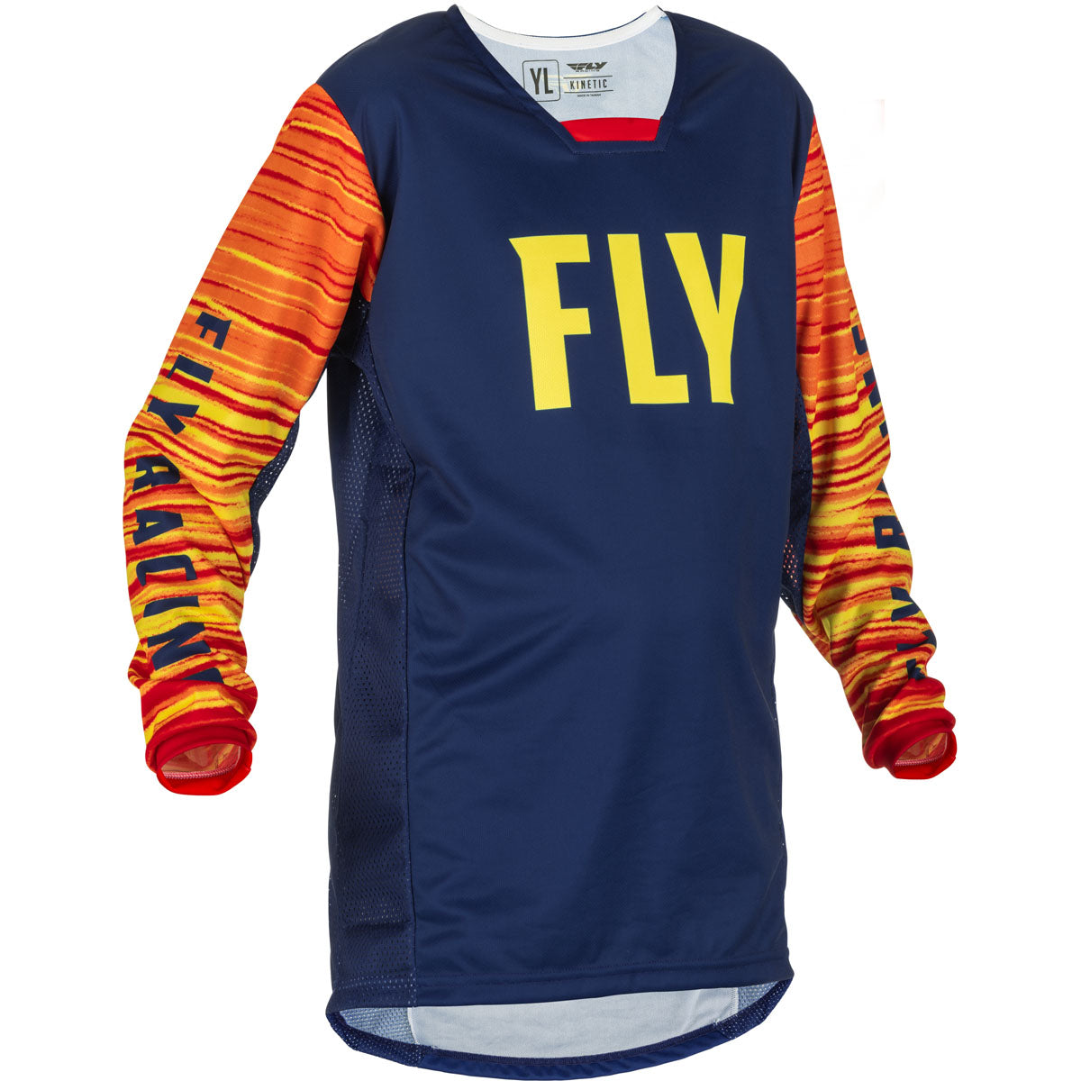 Fly Racing Youth Kinetic Wave Jersey - Closeout - Youth XL