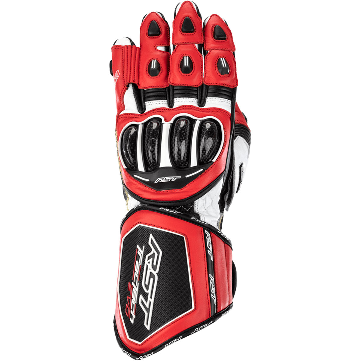 RST Tractech EVO 4 CE Glove Red/White/Black