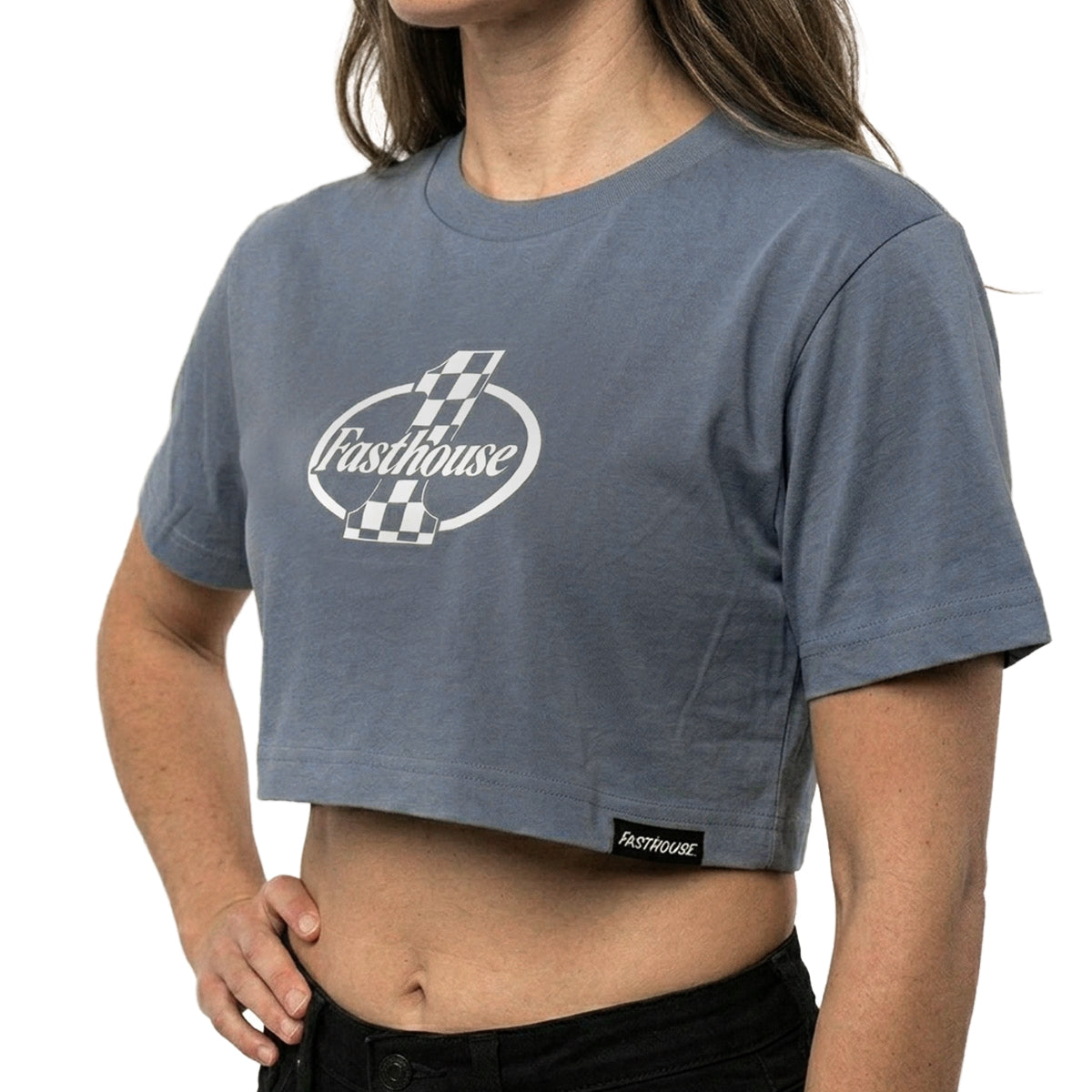 Fasthouse Womens Heroes Crop Tee