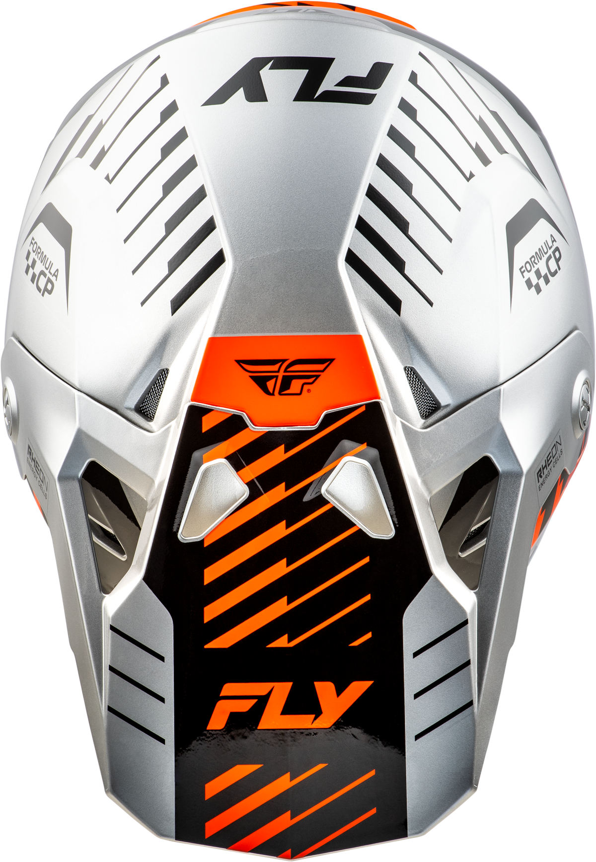 Fly Racing Formula CP Slice Helmet - Grey/Orange/Black