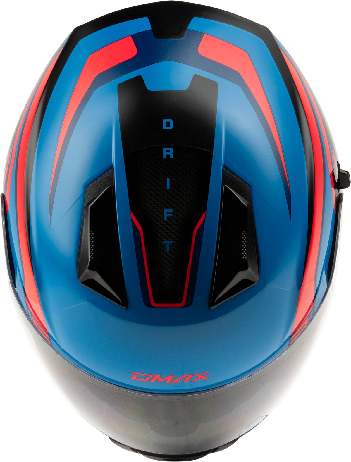 GMAX FF-18 Drift Helmet (2024) Black/Blue/Red