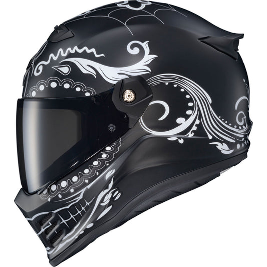 Scorpion Covert FX El Malo Helmet CLOSEOUT - White/Matte Black