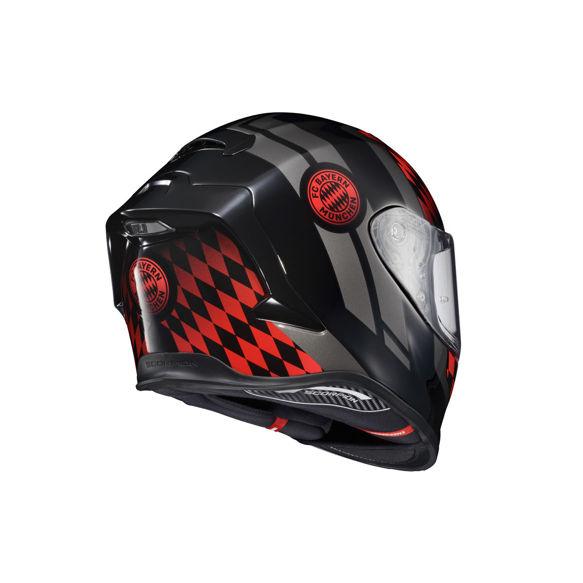 Scorpion EXO R1 Air FC Bayern Munchen Helmet CLOSEOUT