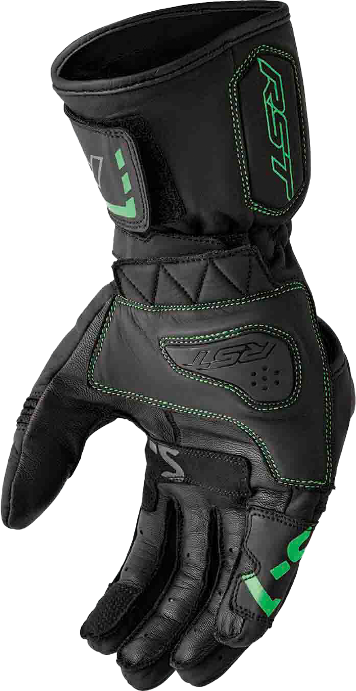 RST S1 D30 Glove - Black/Fluorescent Green