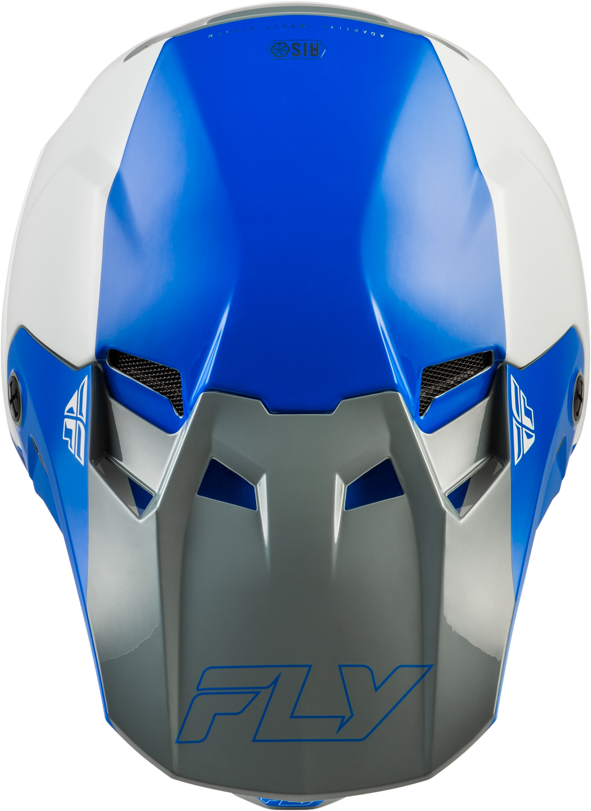 Fly Racing Formula CC Glide Helmet - Blue/Light Grey/Grey
