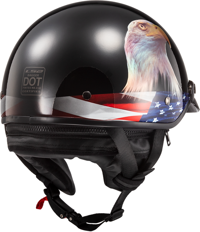 LS2 Bagger Murica Helmet CLOSEOUT
