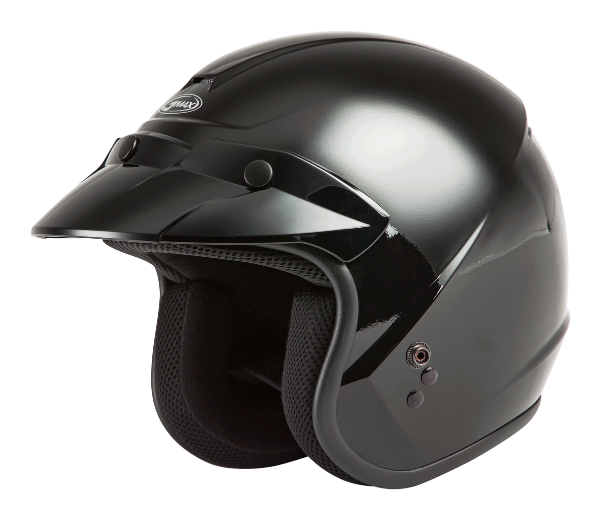 GMAX OF-2 Open-Face Helmet Black