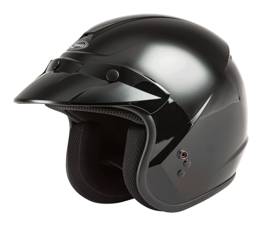 GMAX OF-2 Open-Face Helmet Black