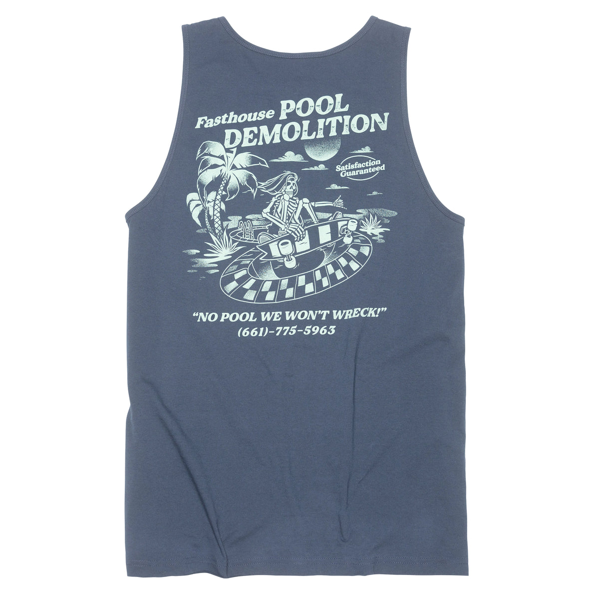 Fasthouse Demolition Tank - Black