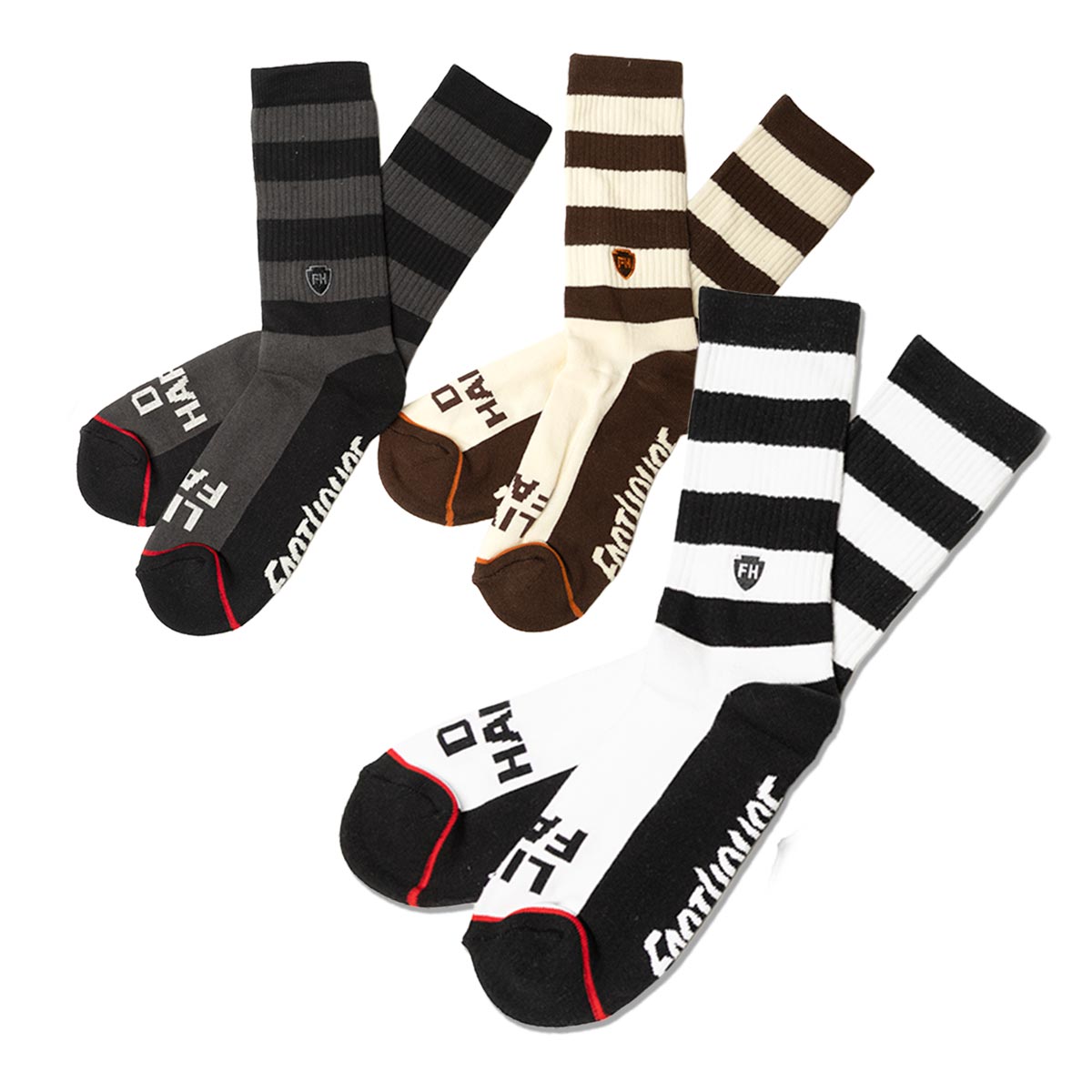 Fasthouse Die Happy 3 Pack Socks