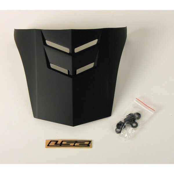 LS2 Xtra Helmet Replacement Visor Peak - Matte Black