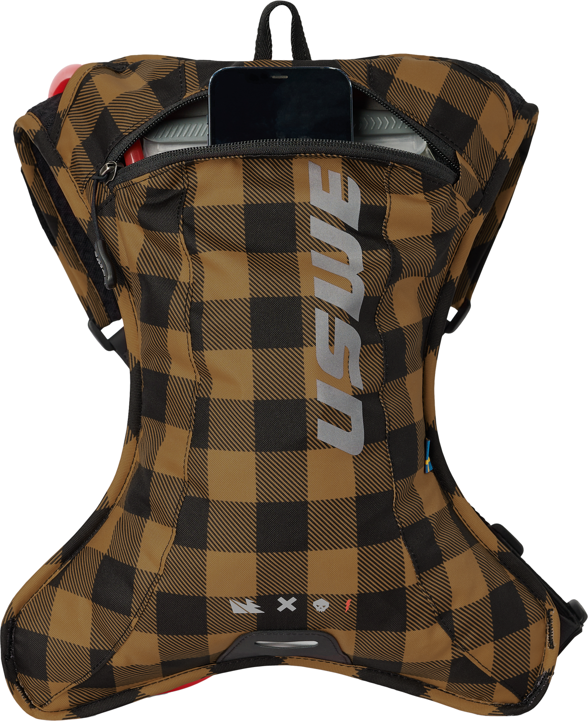 USWE Outlander 2L Hydration Pack - Flannel Bronze/Black