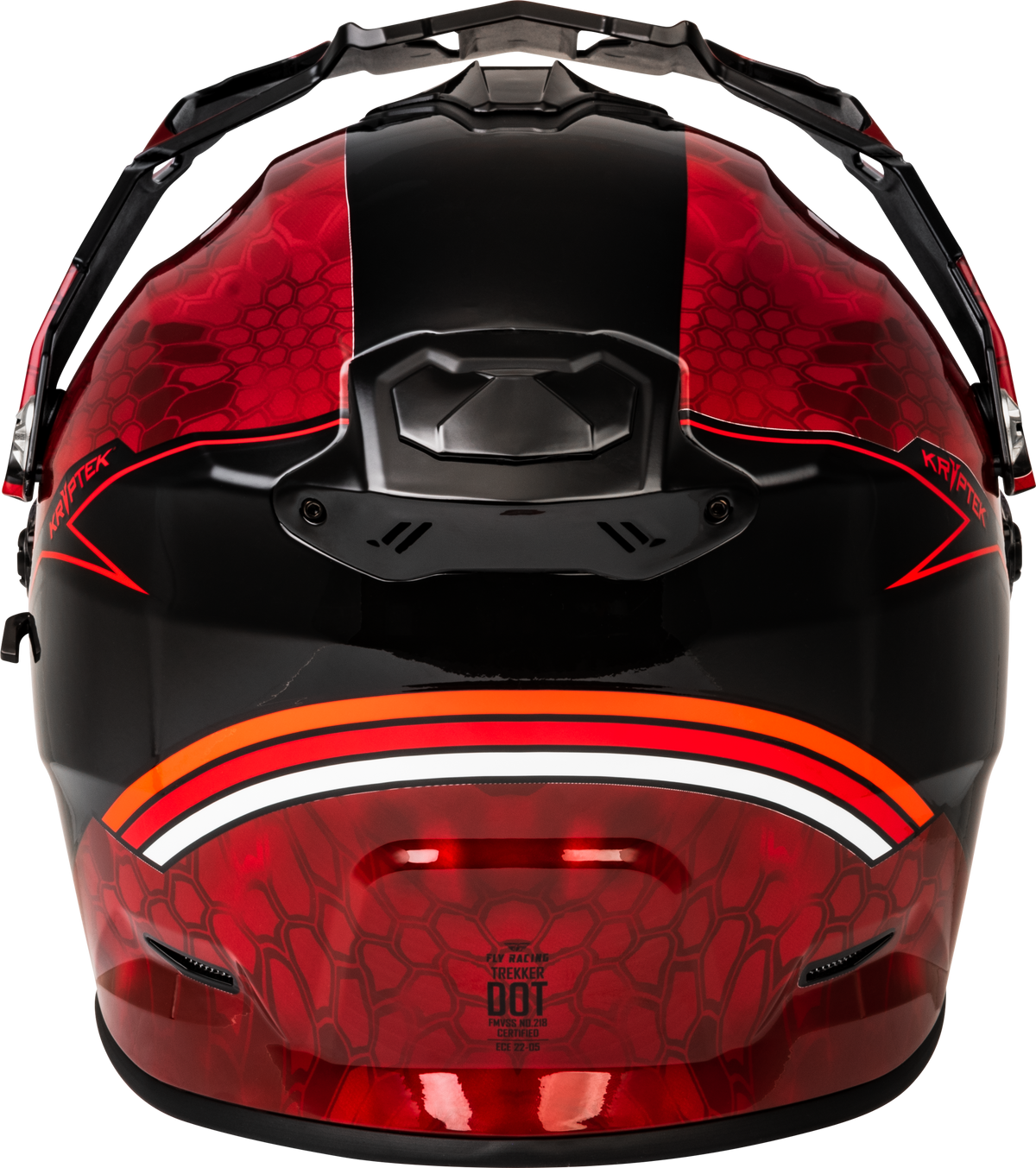 Fly Racing Trekker Cold Weather Conceal Helmet - Dual Shield - Red/Black