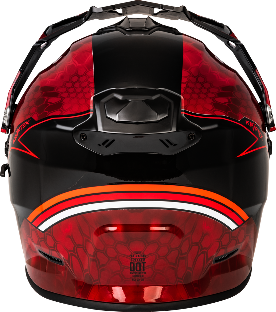 Fly Racing Trekker Cold Weather Conceal Helmet Dual Shield -  RED/BLACK