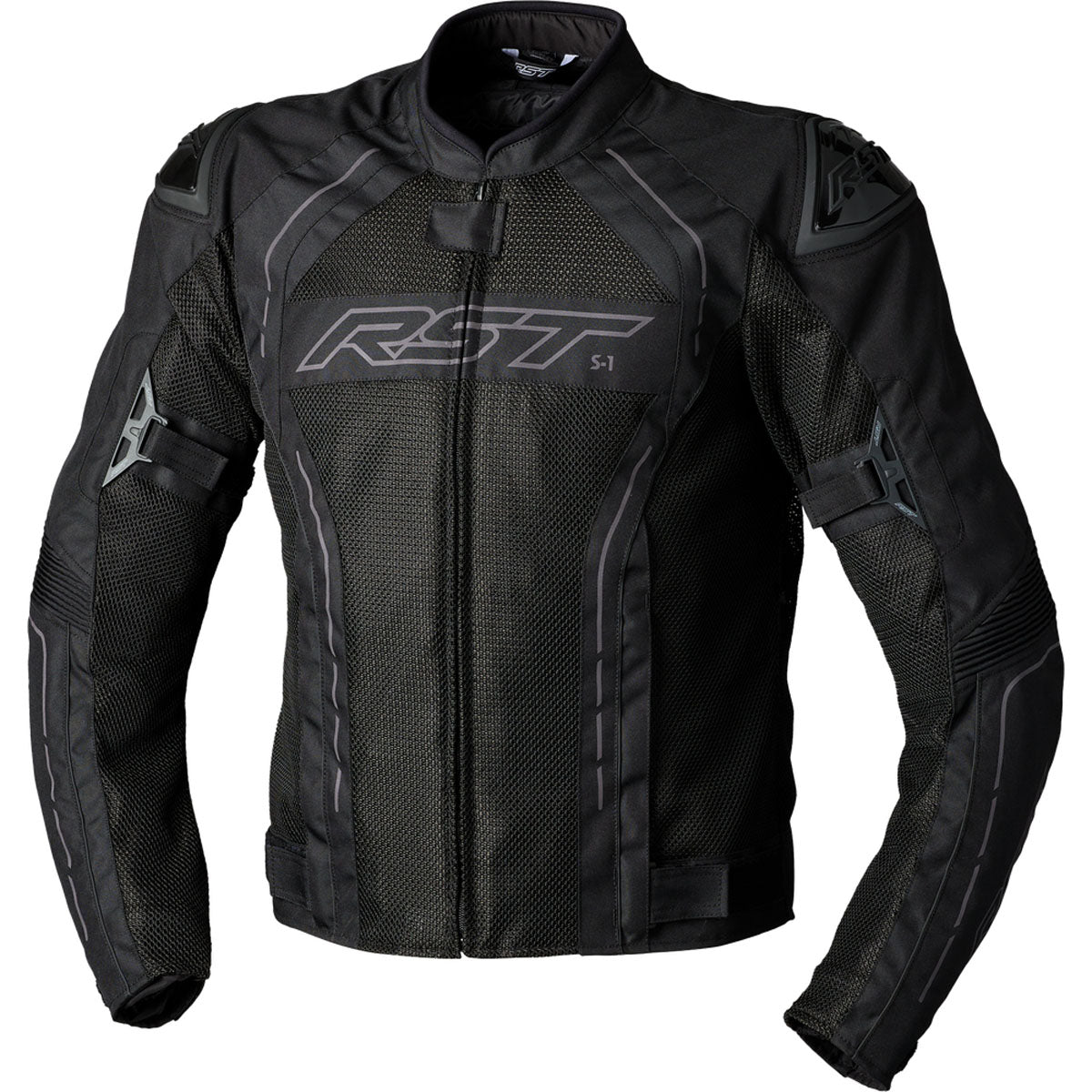 RST S1 Mesh CE Textile Jacket CLOSEOUT Black/Black