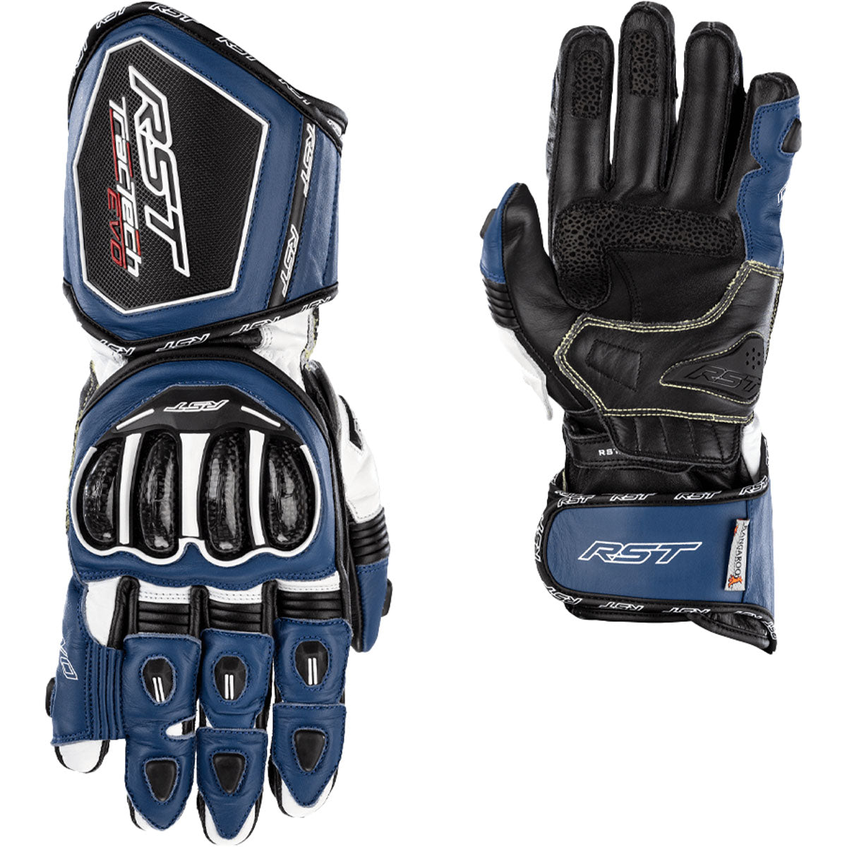 RST Tractech EVO 4 CE Glove Blue/White/Black