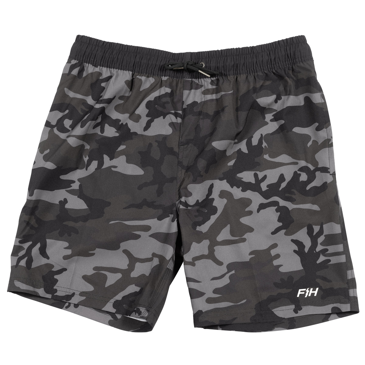 Fasthouse Jack Hybrid Short - Black Camo