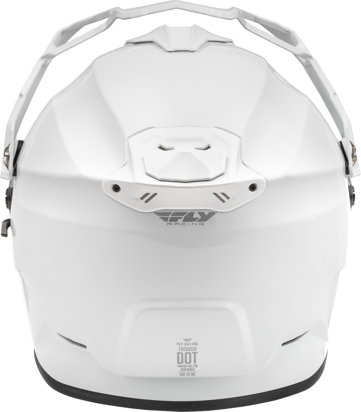 Fly Racing Trekker Solid Helmet - White