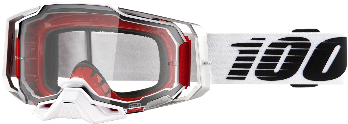 100% Armega Goggles Lightsaber / Clear Lens