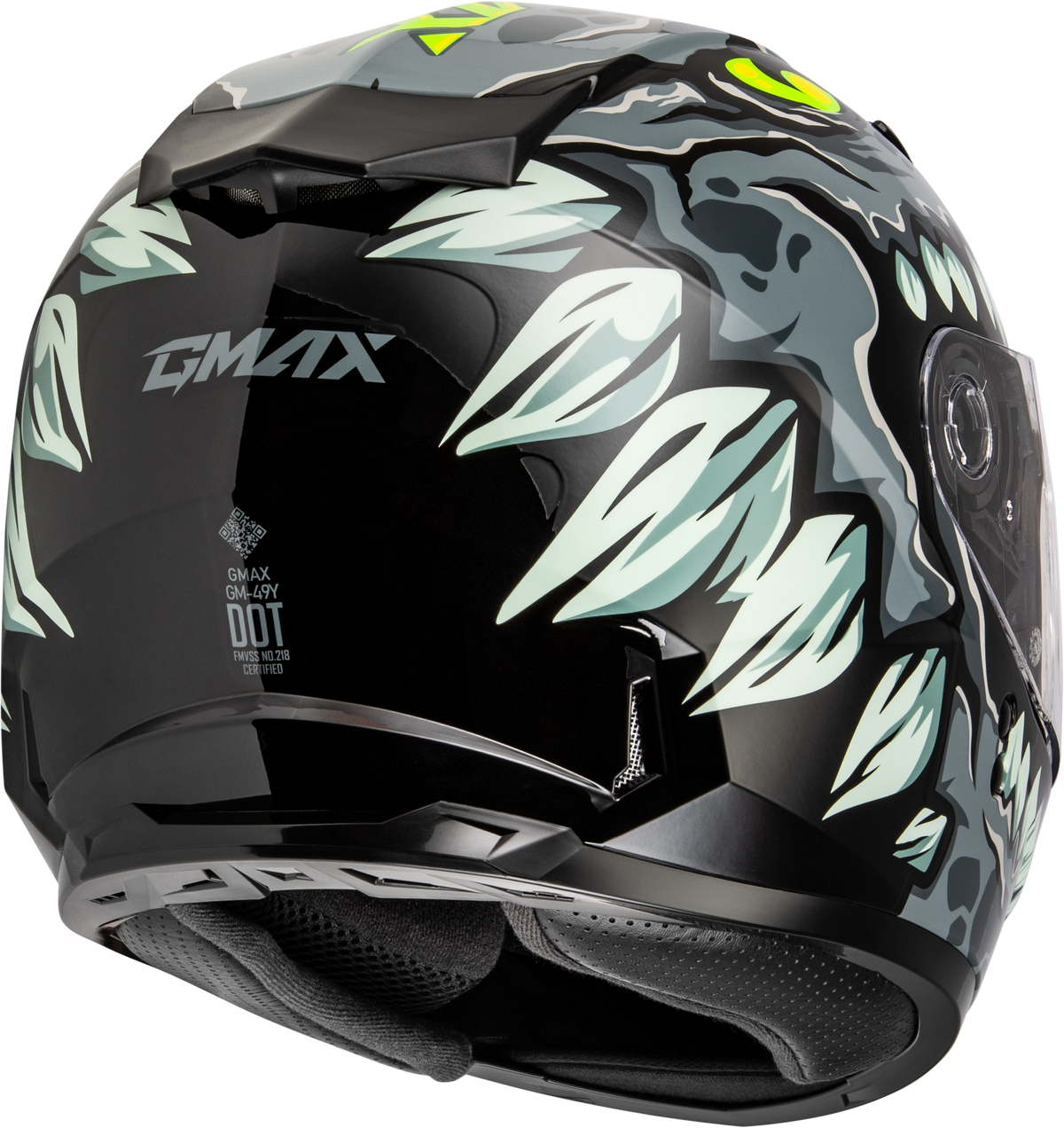 GMAX Youth GM-49Y Drax Snow Helmet Grey
