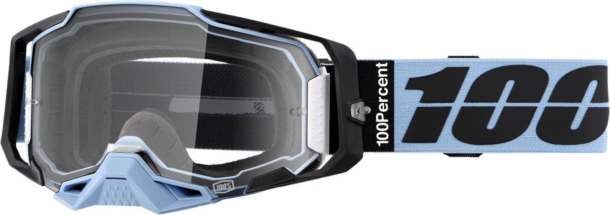 100% Armega Goggles CLOSEOUT Petros / Clear Lens