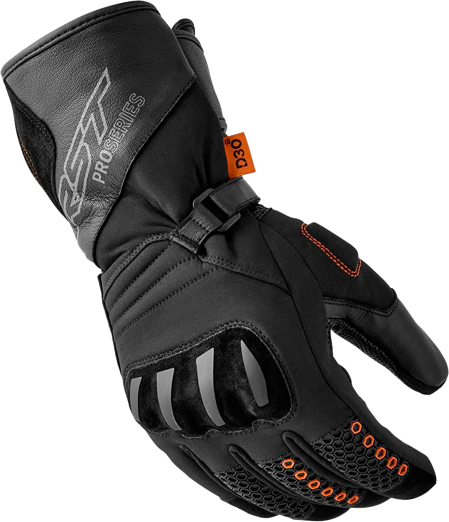 RST Womens Artic D30 Waterproof Gloves - Black