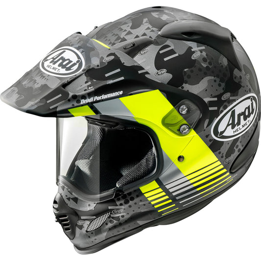 Arai XD-4 Cover Helmet CLOSEOUT - Flo Yellow Frost