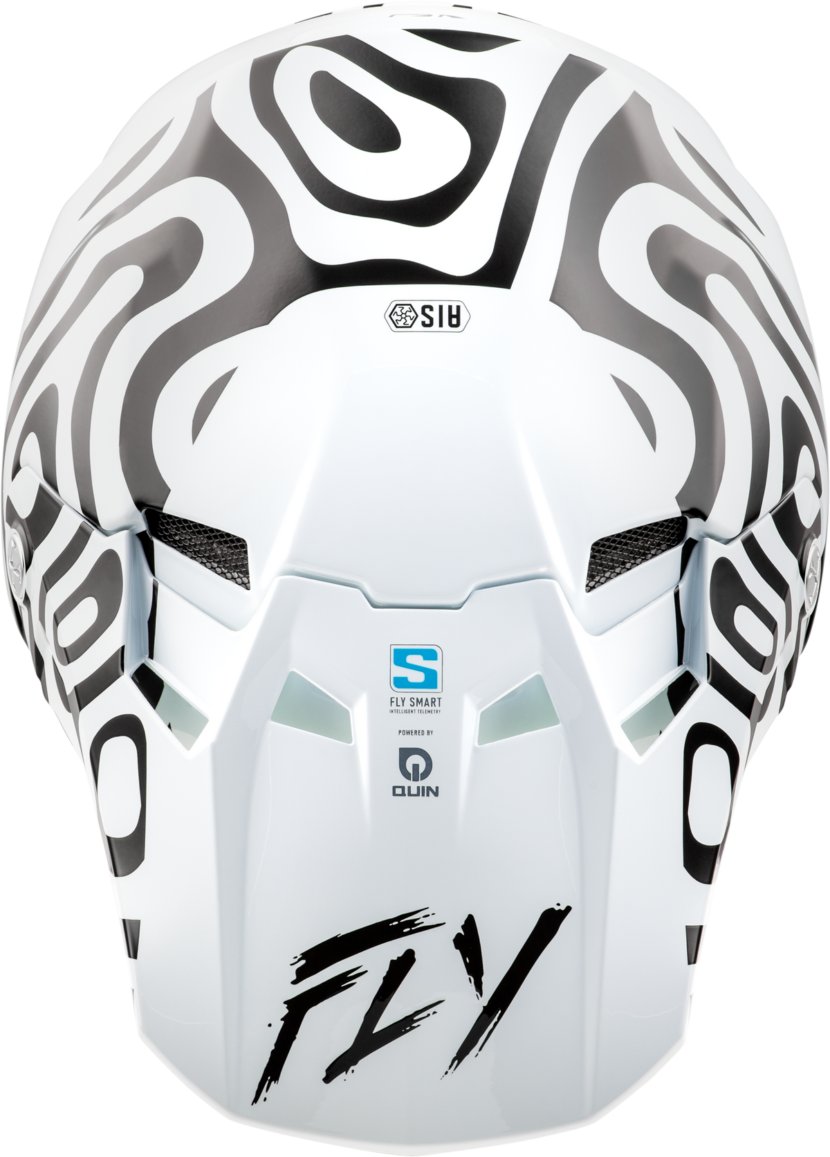 Fly Racing Formula S Carbon Abyss - White/Black