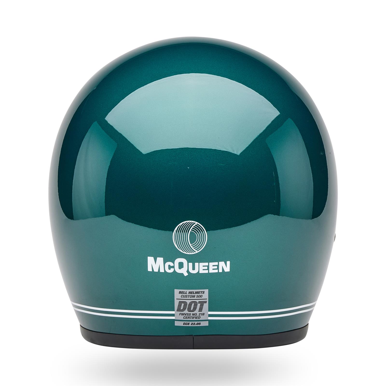Bell Custom 500 Steve McQueen Riverside Helmets CLOSEOUT Metallic Green / Large