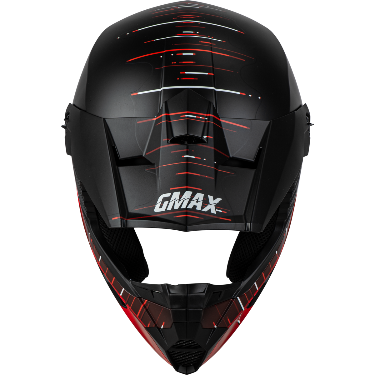 GMAX MX-46 Frequency Helmet Matte Black/Red